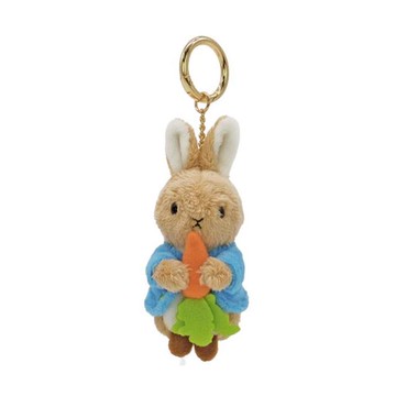 小禮堂 Petter Rabbit 彼得兔 絨毛吊飾娃娃 (紅蘿蔔)