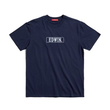 EDWIN｜男裝｜反面LOGO印花短袖T恤