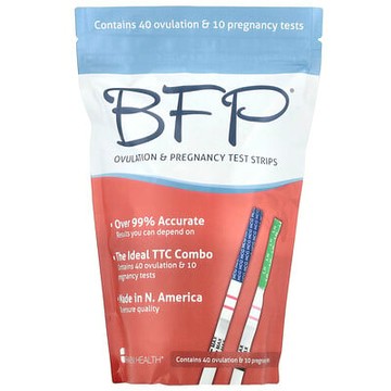 Fairhaven Health, BFP®，排卵和驗孕試紙，40 條排卵試紙和 10 條驗孕試紙
