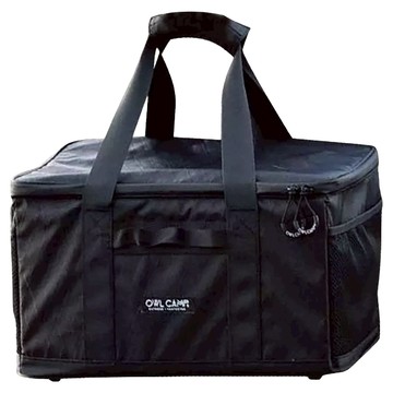 OWL CAMP X-Pac防水裝備箱 SP-10IJ 黑色 露營收納箱  1層  1個