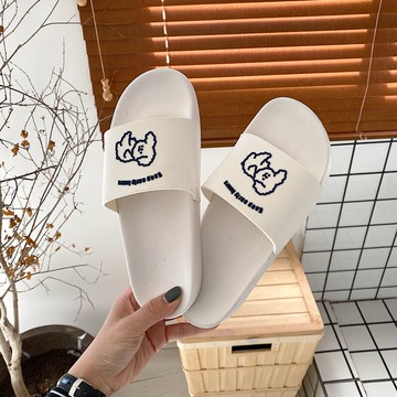 卡通拖鞋夏季新款時尚居家室內浴室防滑平底可愛休閑學生居家鞋