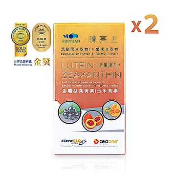 佳妍生技 睛亮王-黑醋栗木鱉果葉黃素(60粒X2盒)