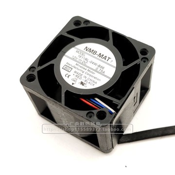 NMB 4028 4CM 12V 0.75A 1611RL-04W-B86 高轉速 暴力服務器風扇