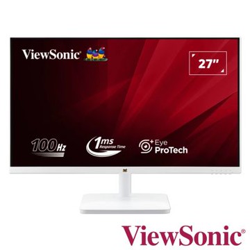 ViewSonic VA2732-H-W-2 27型 IPS FHD 100Hz 薄邊框電腦螢幕(1ms/HDMI/抗藍光/零閃屏)