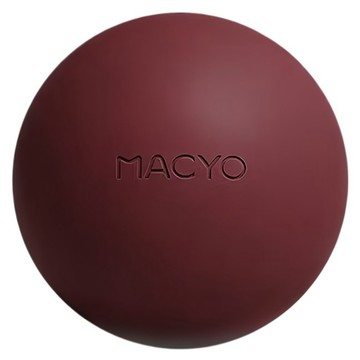 MACYO 麥克羊 加厚防爆瑜伽球 普拉提小球 皮拉提斯球 居家核心訓練 平衡球 居家健身運動 產後恢復盆底肌  酒紅色  25cm