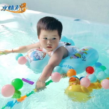 兒童寶寶防側翻充氣游泳趴圈水上樂園用品游泳館早教加厚泳圈批發