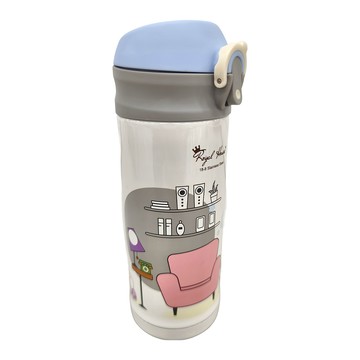 Royal House QQ塗鴨彈控保溫杯  304不鏽鋼  350ml  男孩  1個