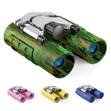 [2美國直購] OBUBY 童用望遠鏡 8X21 橡膠外殼 粉/黃/藍/迷彩 B08C9TZTQS