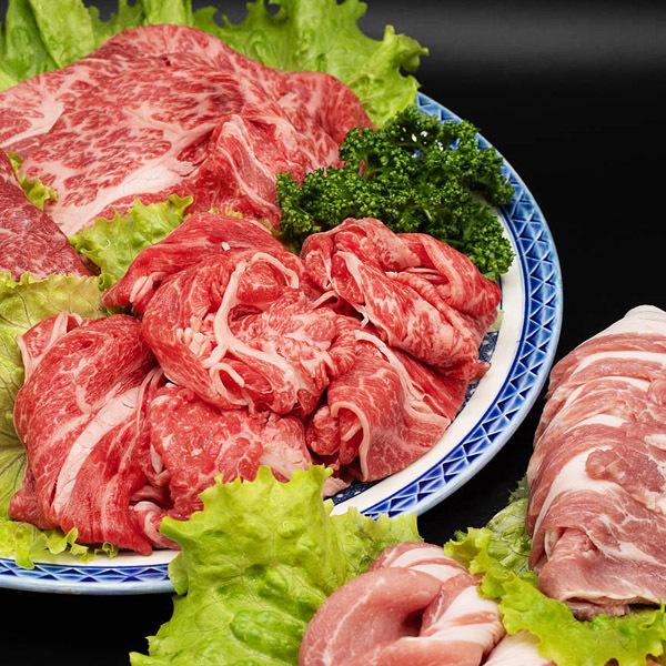 福袋 国内産 お試しセット 牛肉＆豚肉＆鶏肉 6点セット 2kg