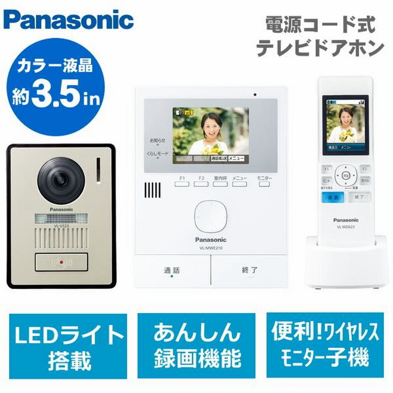 翌日発送可能】 VL-SWE750KFパナソニック Panasonic 外でもドアホン