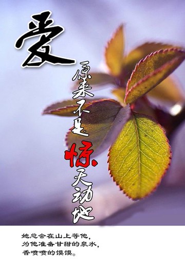 【電子書】爱，原来不是惊天动地