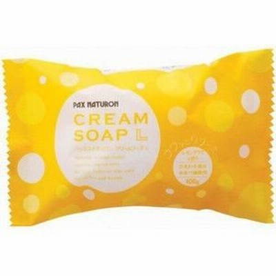 太陽油脂　パックスナチュロン クリームソープ L レモングラスの香り 100g ×10点セット 【まとめ買い特価！】