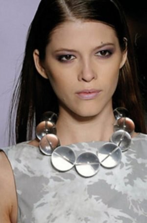 歐美 珍珠 透明球 項鍊