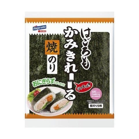 はごろもフーズ かみきれ〜る焼のり ５枚×10個セット