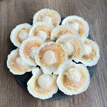 【漁讚】半殼扇貝／奶油焗烤半殼扇貝 ／烤箱料理／中秋烤肉必備／燒烤儀式感／宴客必備／宴席料理／辦桌料理／高級餐廳料理