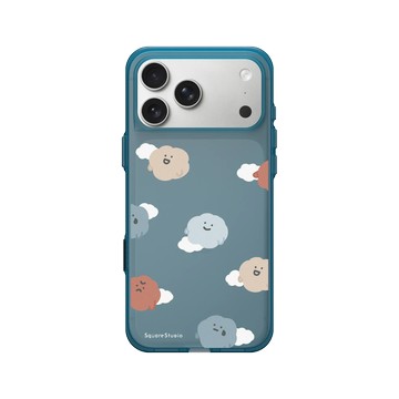 iPhone 17 Pro Max Clear (相機按鈕) 夜幕藍 - Square Studio 方坊 - Do Nothing