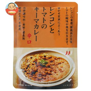 結わえる レンコンとトマトのキーマカレー 150g×10袋入×(2ケース)｜ 送料無料