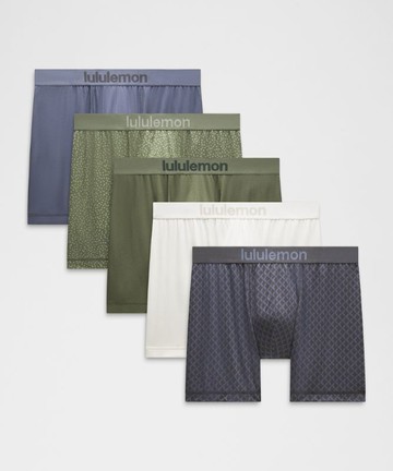 Always In Motion Boxer Brief 5" 5 Pack Size Medium