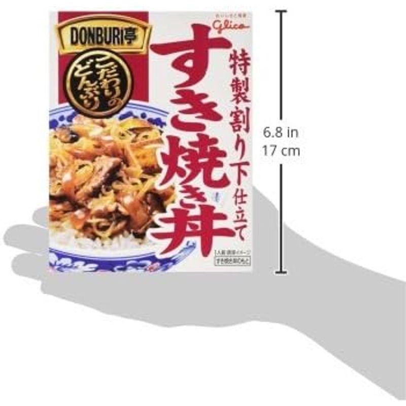 江崎グリコ DONBURI亭すき焼き丼 170g×10個