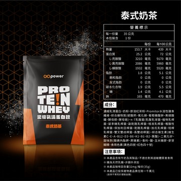 乳清蛋白【任選優惠】隨身包35g｜GOpower 果果能量