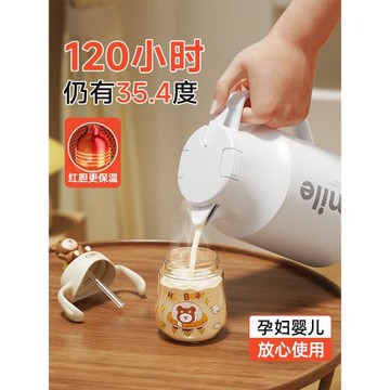 保溫水壺家用大容量2025新款保溫壺玻璃內膽熱水壺學生宿舍熱水瓶