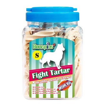 Boneplus 螺旋四星潔牙棒  牛奶  1桶  1kg