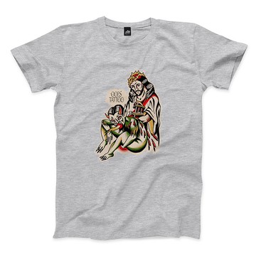 懲罰 - 深麻灰 - 中性版T恤