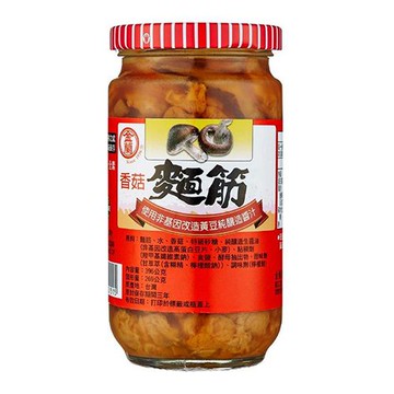 [家速配]【全素】金蘭香菇麵筋396g