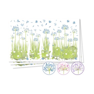 醫碩科技 創意水晶貼-百子蓮 uv轉印貼紙 一份三張 顏色可任選