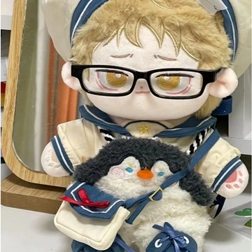 名創優品✨果咩月娃娃 20cm棉花娃娃 動漫週邊 排球少年 月島螢屬性 螢棉花娃娃 明星娃娃 換裝玩偶 禮物 交換禮