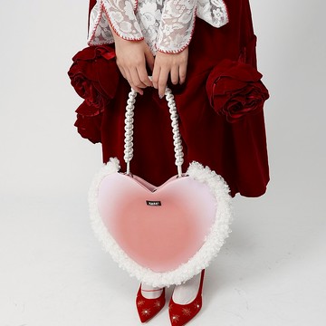 rebirth野生設定Y2K甜酷辣妹毛絨編織純色棋盤格腋下斜挎女士包袋