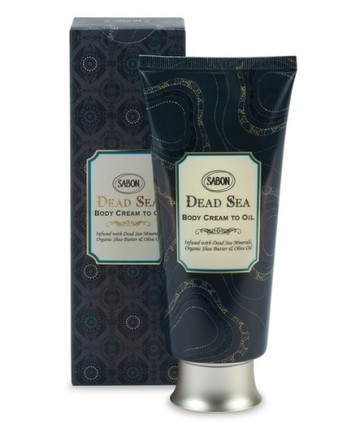SABON 死海黑礦泥身體乳霜 200ml【南風百貨】