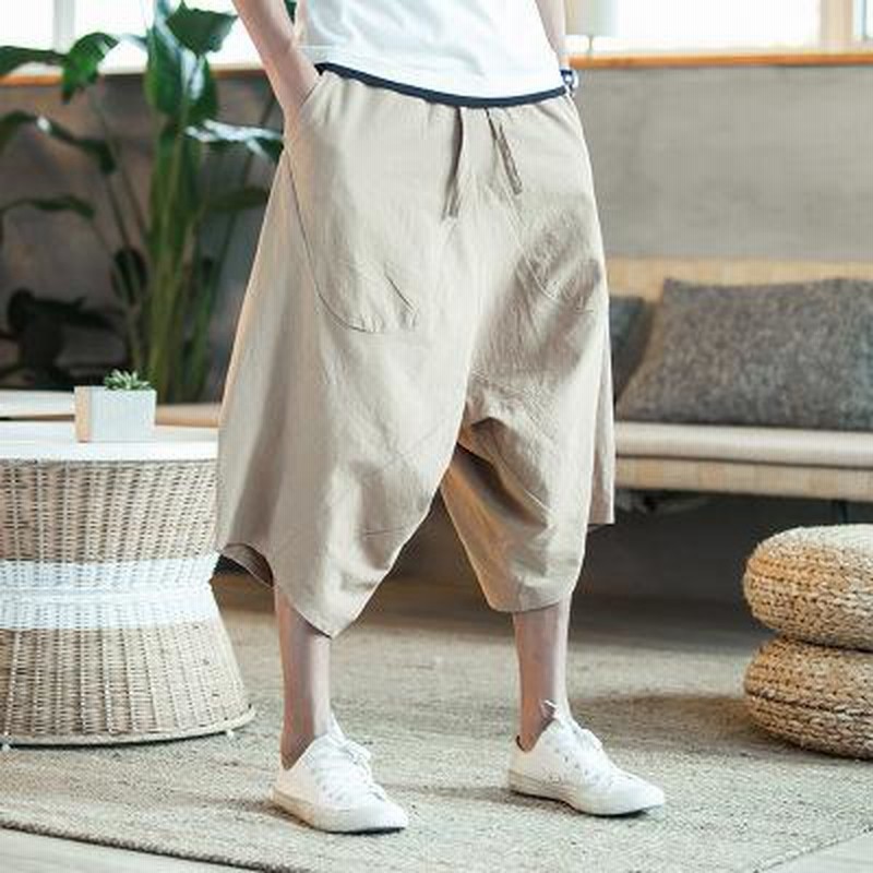 たんぽぽ様　新品　慈雨サルエルパンツ たんぽぽ様 新品 慈雨サルエルパンツ （サルエルパンツ 7分丈
