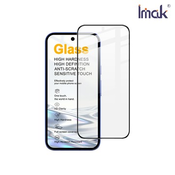 Imak 艾美克 Google Pixel 10a 鋼化玻璃貼(黑邊)(可指紋解鎖)