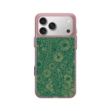 iPhone 17 Pro Max Clear (相機按鈕) 晶醺玫 - Flower Press Stuido - 獵月
