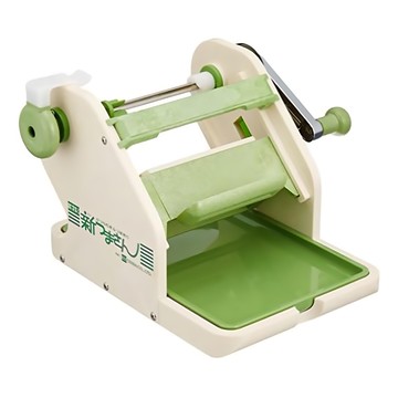 千葉工業所 削片削絲削菜機 日本製  1台  白色/綠色