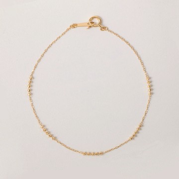 【 ARTE WHITE 】K18 跳躍音符轉珠手鍊