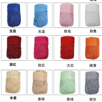 🔥桃園有貨🔥婚慶銀絲加密綫簾門簾隔斷客廳裝飾婚禮道具吊頂背景裝飾流蘇簾子 FYCP