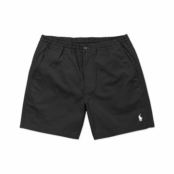 Polo Ralph Lauren RL 熱銷刺繡小馬休閒短褲-黑色