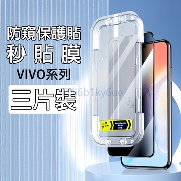 【三片裝】防窺秒貼保護貼 適用Vivo IQOO15 X300 Y39 V70 FE V60 V50 40Lite保護貼