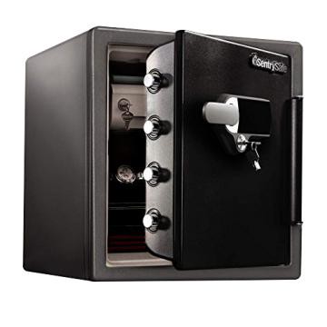 【原裝進口】美國SentrySafe金庫電子觸控鎖防火防水金庫（中） SFW123UDC金庫 防火保險箱 保險櫃 密碼鎖