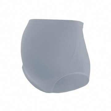 【孕婦推薦】抗菌無縫內褲-高腰 - F / 淺霧藍