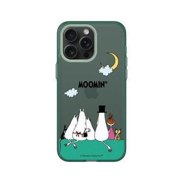 iPhone 15 Pro Max Clear 憂墨綠 - Moomin - Moomin-背影