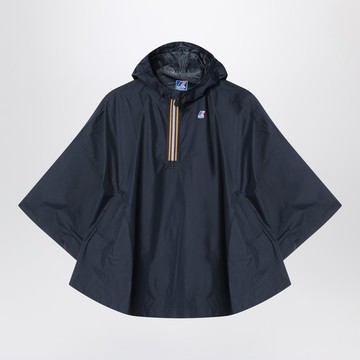 Le Vrai 4.0 Morgan waterproof poncho blue