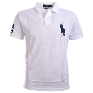 Ralph Lauren 短袖 Polo衫 素面  白色 1356