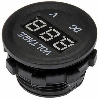 Dorman 84621 12V DC デジタル電圧計並行輸入