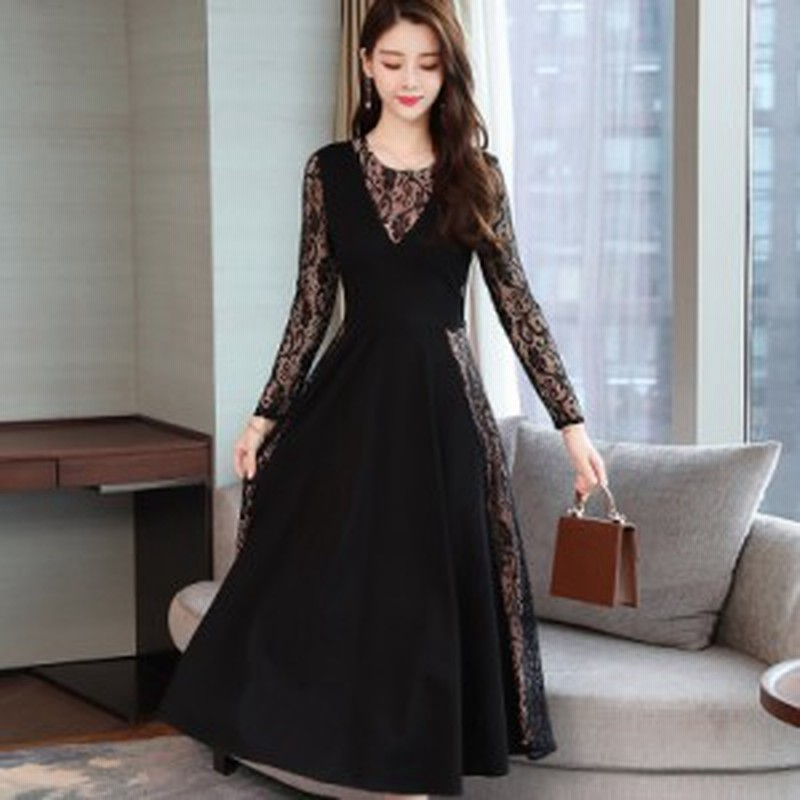 エレガンス ワンピース ドレス レース ファッション セクシー パーティー 結婚式 ドレス お呼ばれ 二次会 同窓会 普段着用 通販 Lineポイント最大1 0 Get Lineショッピング