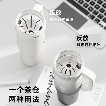 好物直購 手慢無⚡1200ml巨無霸鍍鈦保冷杯 冰霸杯 保溫杯 吸管杯 男生大容量飲水杯 辦公室車載 水杯 吸管冰霸杯子