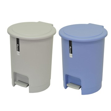 KEYWAY 《真心良品》 京都腳踏式垃圾桶15L(1入)