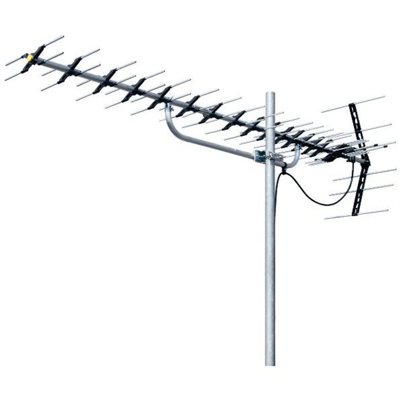 野花 卯月 DXアンテナ 地上デジタルアンテナ 八木式 UHF平面 (20素子相当) 中・弱電界用 オールチャンネル対応 UA20S 